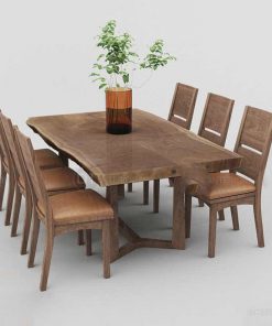 Bàn ăn gỗ tự nhiên BA02